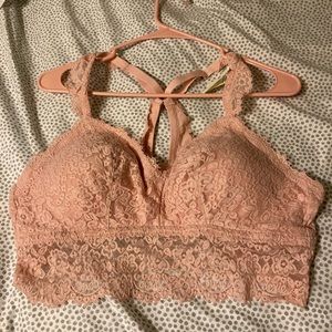 NWT Aerie pink bralette